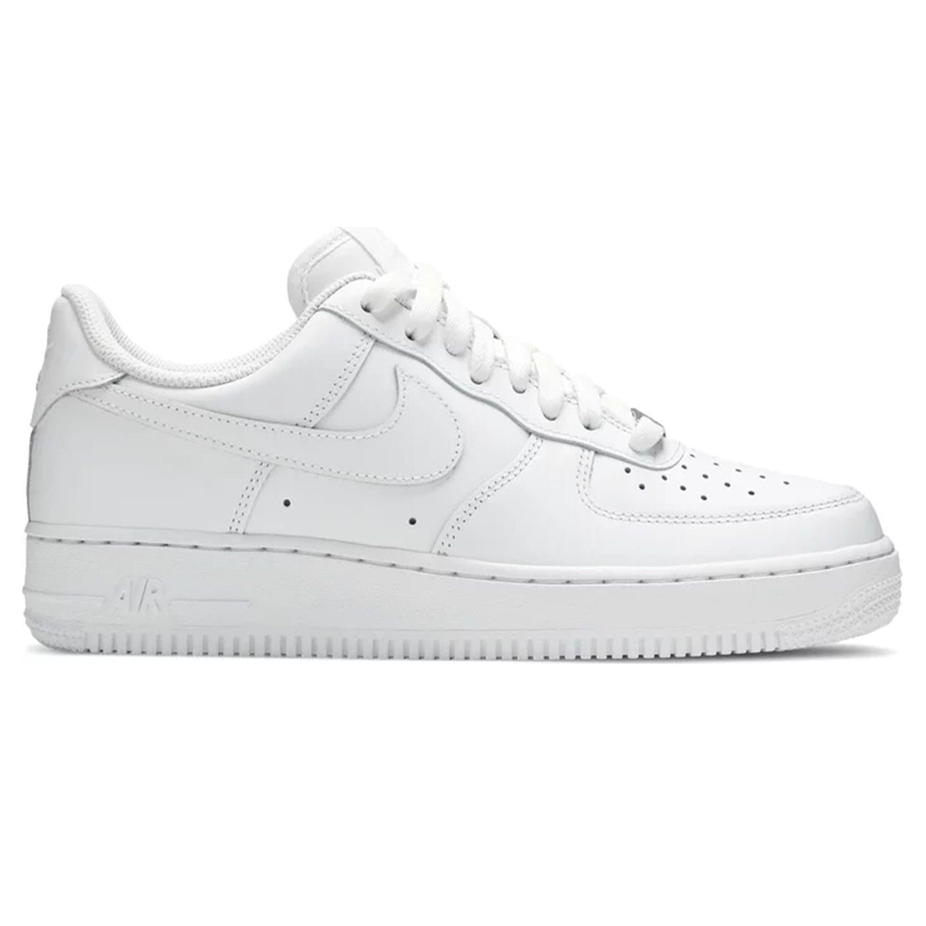 Nike Air Force 1 '07 Wmns 'Triple White' — UK 2.5 | EU 35.5 | US 5 — Side View