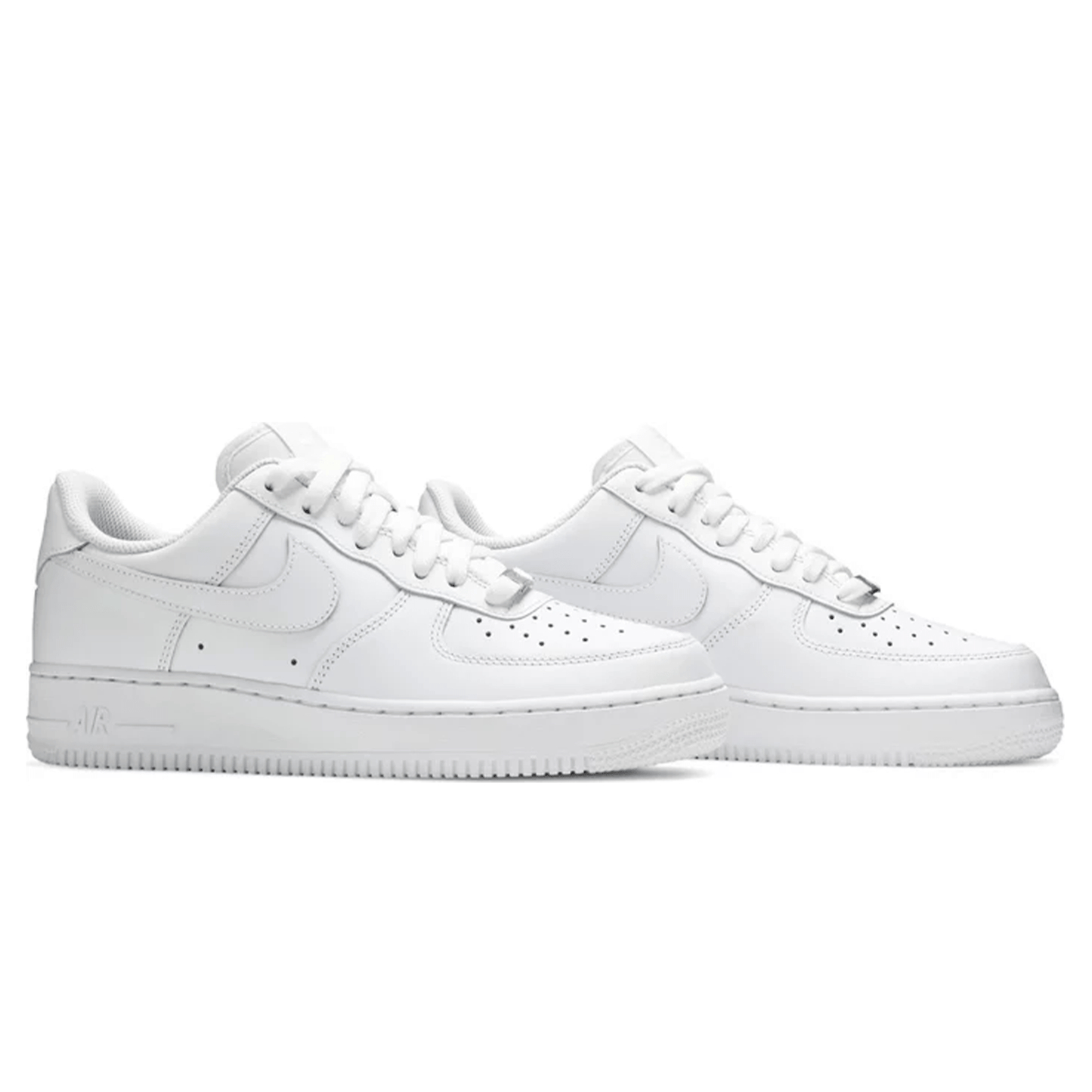 Nike Air Force 1 '07 Wmns 'Triple White' — UK 2.5 | EU 35.5 | US 5 — Back View