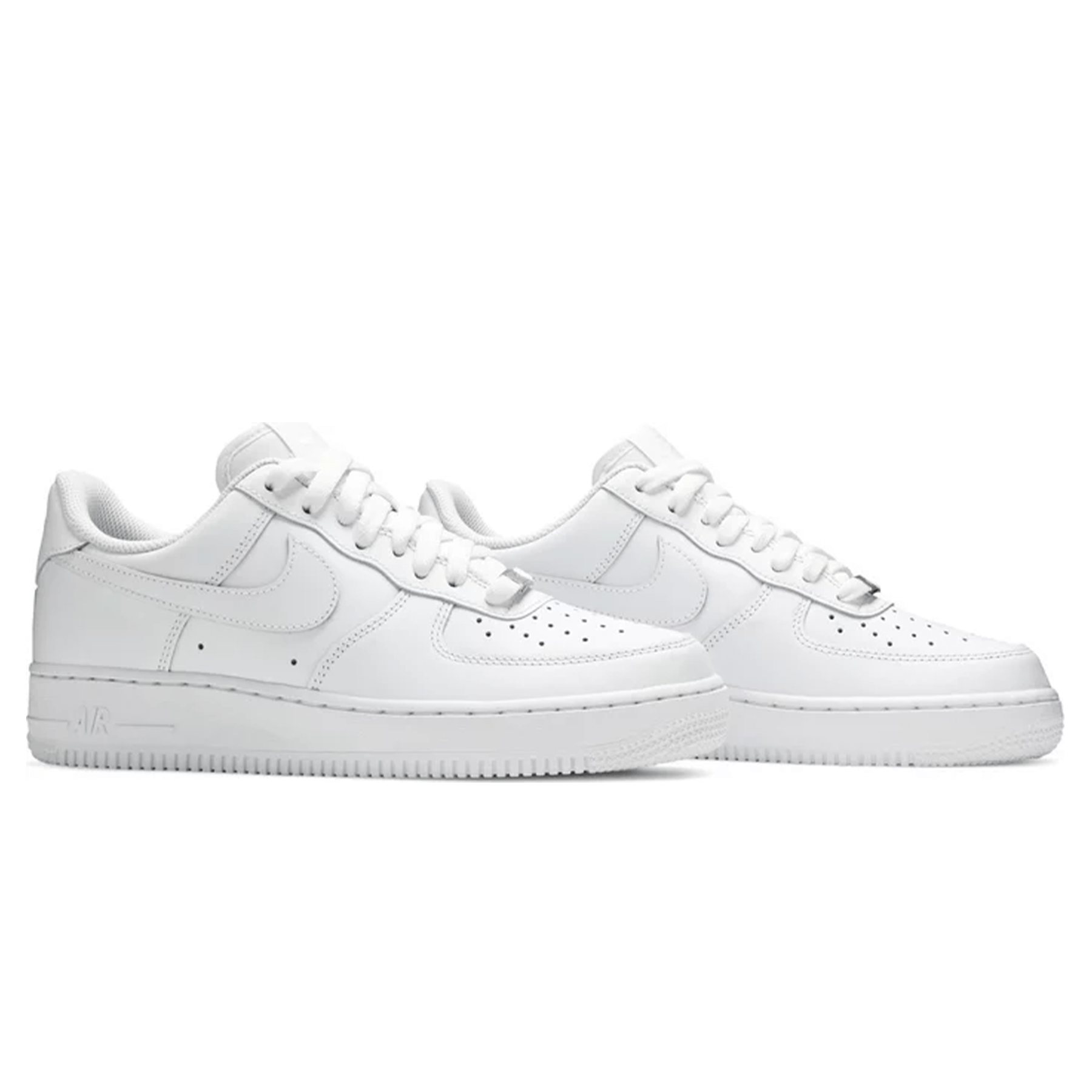 Nike Air Force 1 '07 Wmns 'Triple White' — UK 2.5 | EU 35.5 | US 5 — Back View