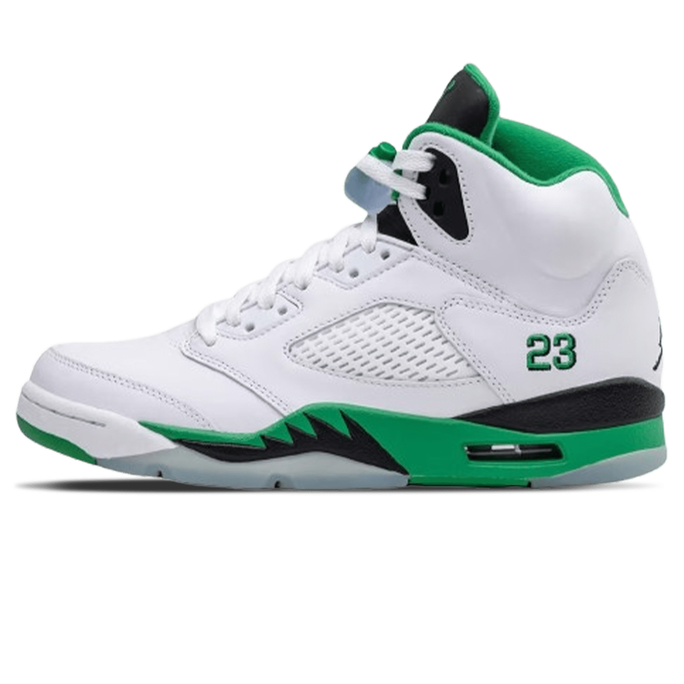 Air Jordan 5 Retro Wmns 'Lucky Green' — UK 2.5 | EU 35.5 | US 5 — Front View