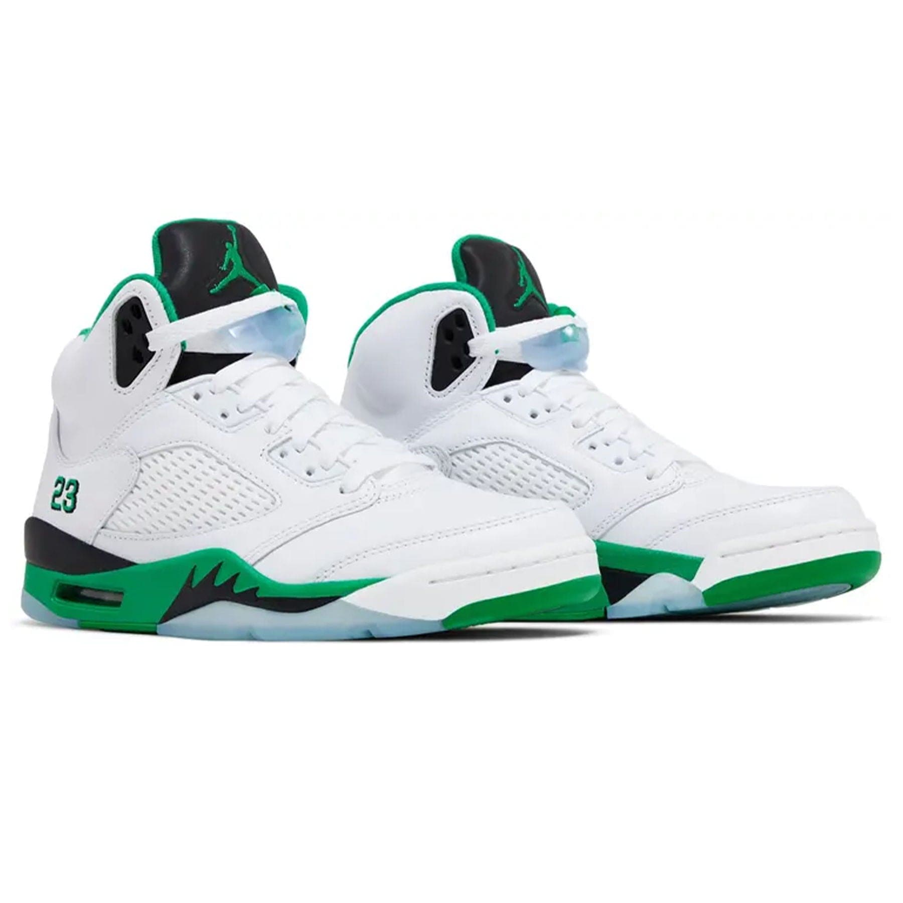 Air Jordan 5 Retro Wmns 'Lucky Green' — UK 2.5 | EU 35.5 | US 5 — Top View