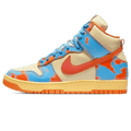 Nike Dunk High 1985 'Orange Acid Wash' — UK 3 | EU 35.5 | US 3.5 — Front View