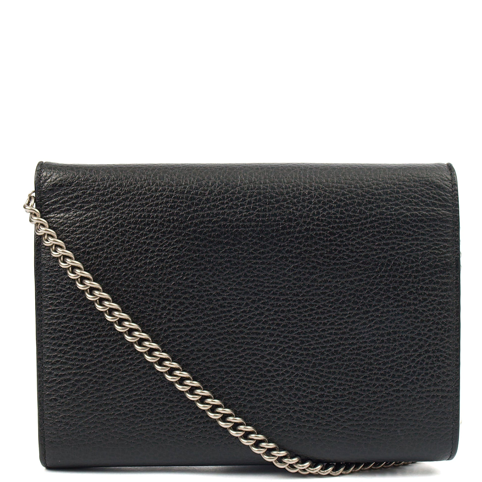 Gucci Cross Body Dionysus Chain Wallet in Black, Leather — Alternate View 10