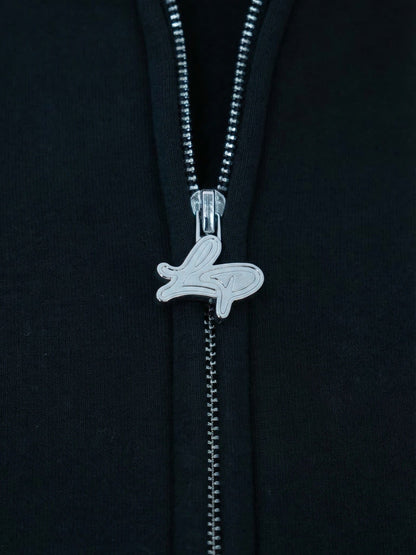 Legende Paris COLD WORLD HOOD - BLACK — XS — Detail View