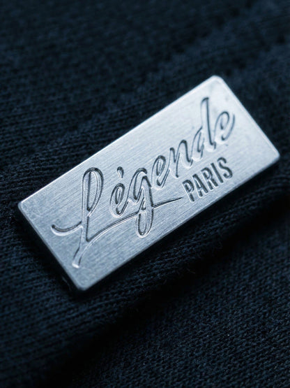 Legende Paris COLD WORLD HOOD - BLACK — XS — Lifestyle View