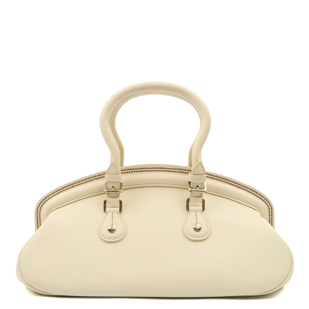 Christian Dior Shoulder Bag Detective Bag in Neutral, Leather — Top View