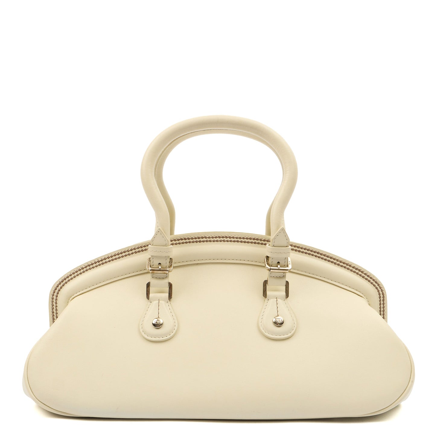 Christian Dior Shoulder Bag Detective Bag in Neutral, Leather — Top View