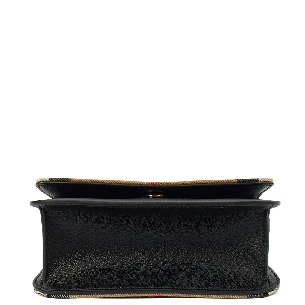 Burberry Cross Body Maddison in Nova Check, Fabric — Detail View