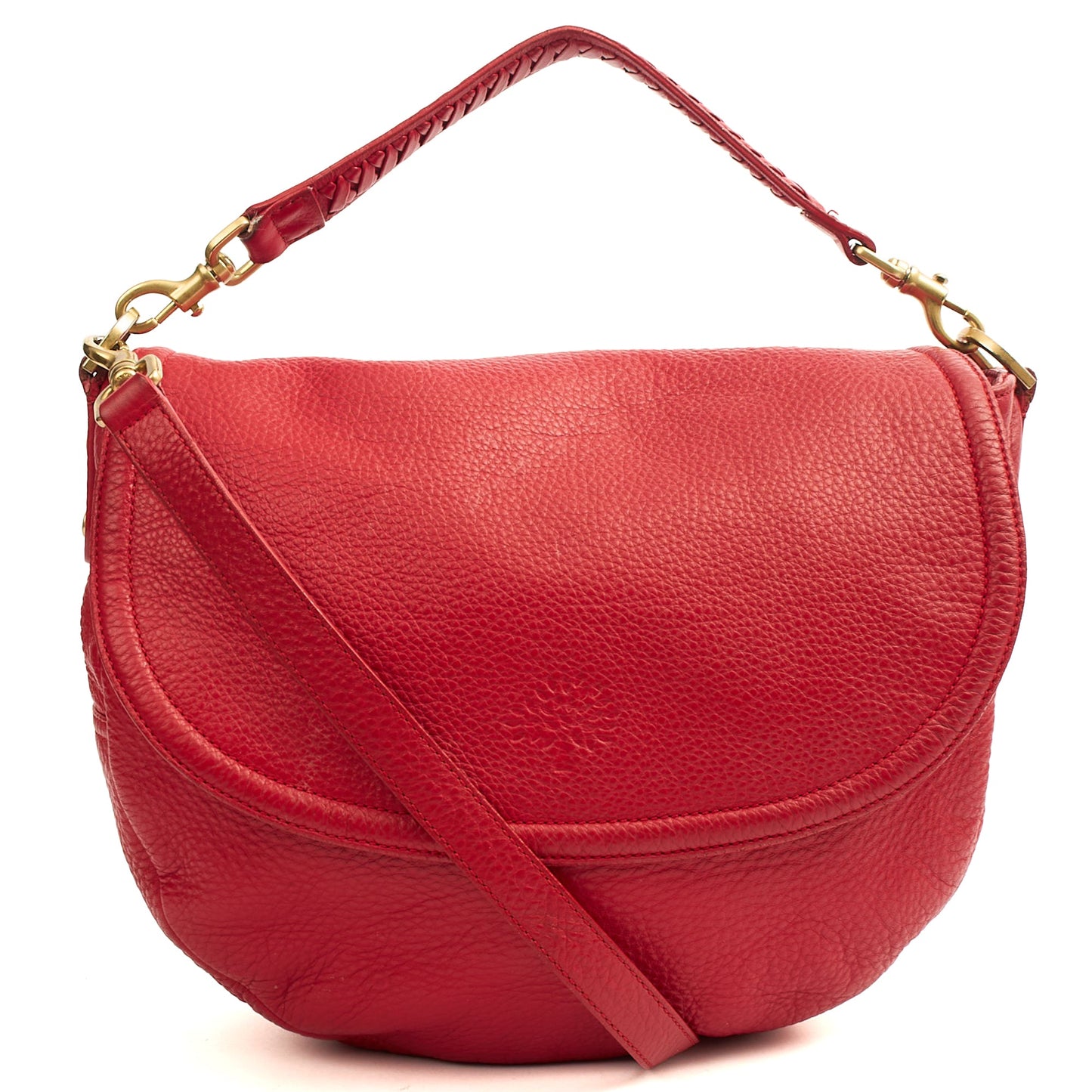 Mulberry Satchel Effie Satchel in Scarlet Red, Leather — Alternate View 13