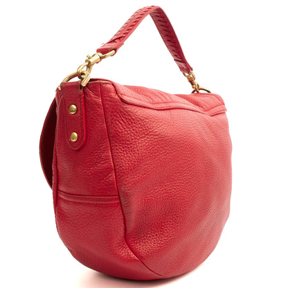 Mulberry Satchel Effie Satchel in Scarlet Red, Leather — Alternate View 14