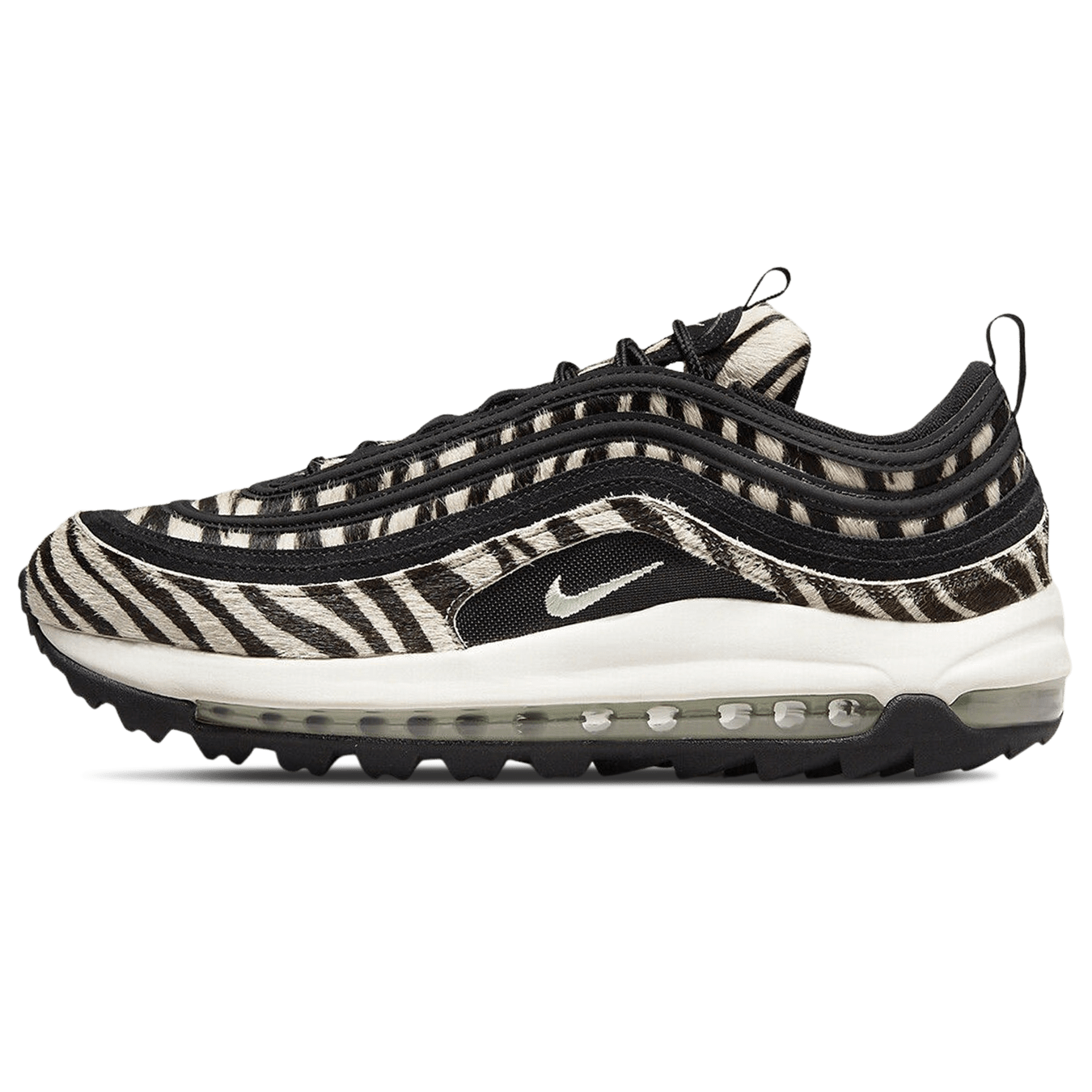 Nike Air Max 97 Golf NRG 'Zebra' — UK 3 | EU 35.5 | US 3.5 — Front View