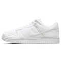 Dover Street Market x Nike Dunk Low 'White Velvet' — UK 3 | EU 35.5 | US 3.5 — Front View