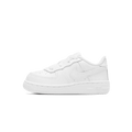 Nike Air Force 1 LE TD 'Triple White' — UK 0C | EU 15 | US 0C — Front View