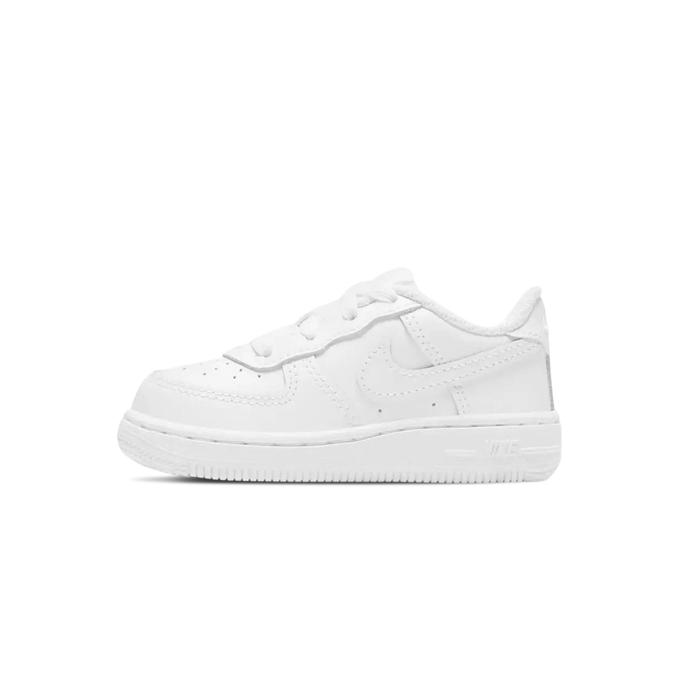 Nike Air Force 1 LE TD 'Triple White' — UK 0C | EU 15 | US 0C — Front View