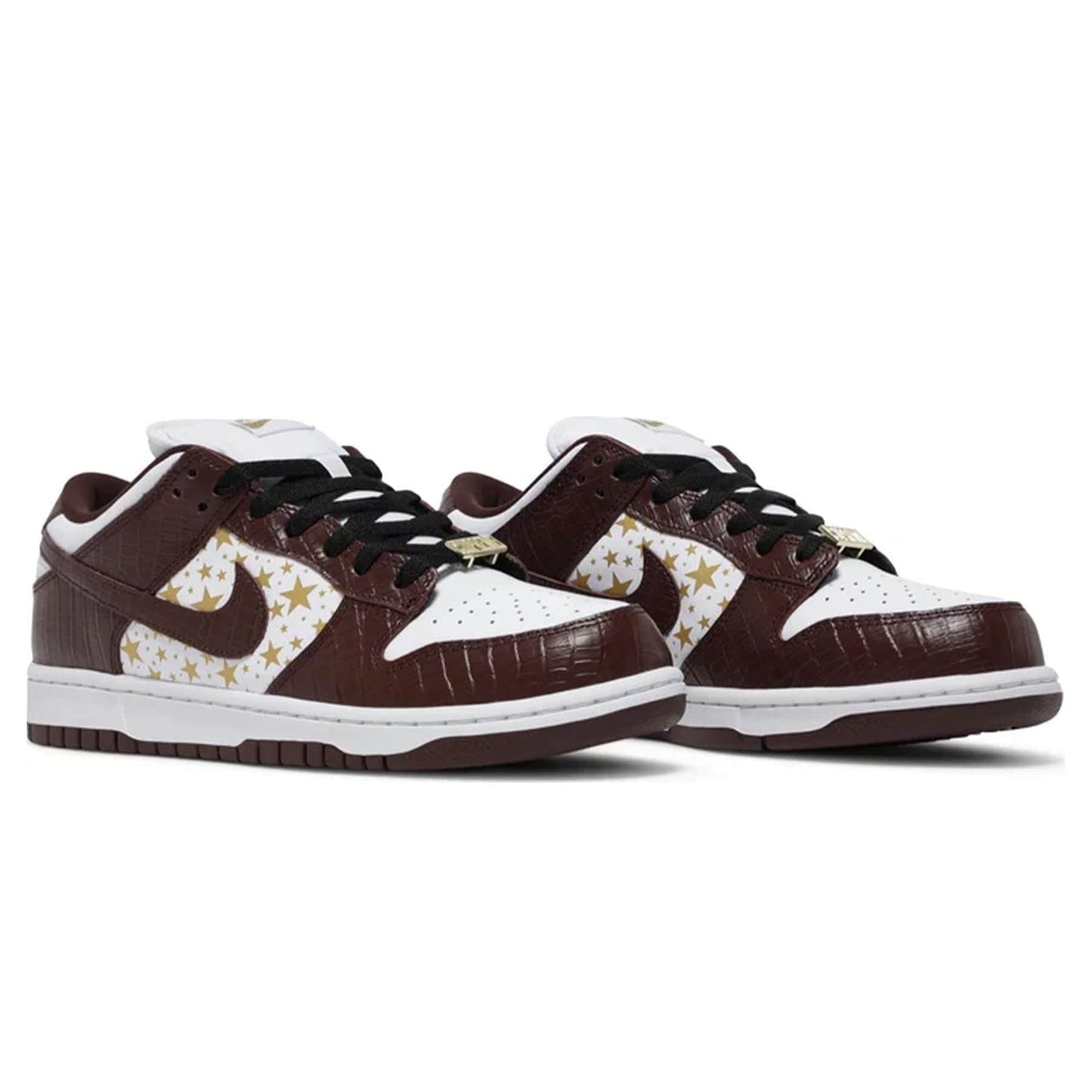Supreme x Nike Dunk Low OG SB QS 'Barkroot Brown' — UK 3 | EU 35.5 | US 3.5 — Back View