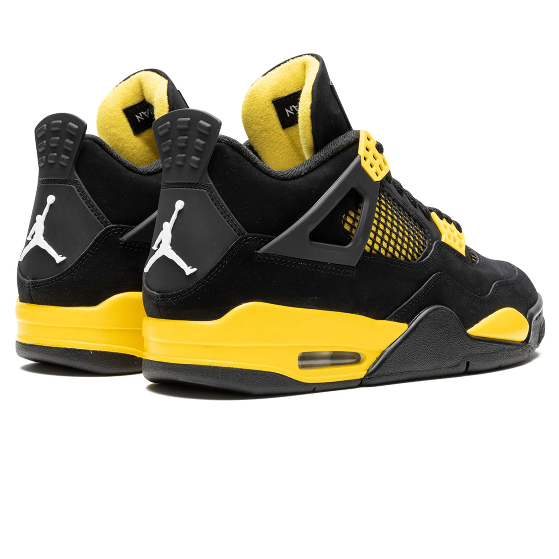Air Jordan 4 Retro 'Thunder' 2023 — UK 3 | EU 35.5 | US 3.5 — Back View