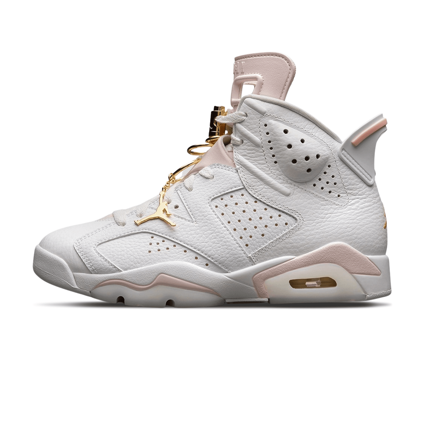 Air Jordan 6 Retro Wmns 'Gold Hoops' — UK 2.5 | EU 35.5 | US 5 — Front View