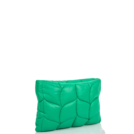 Mulberry Shoulder Bag Big Softie in Green, Calfskin Leather — Side View