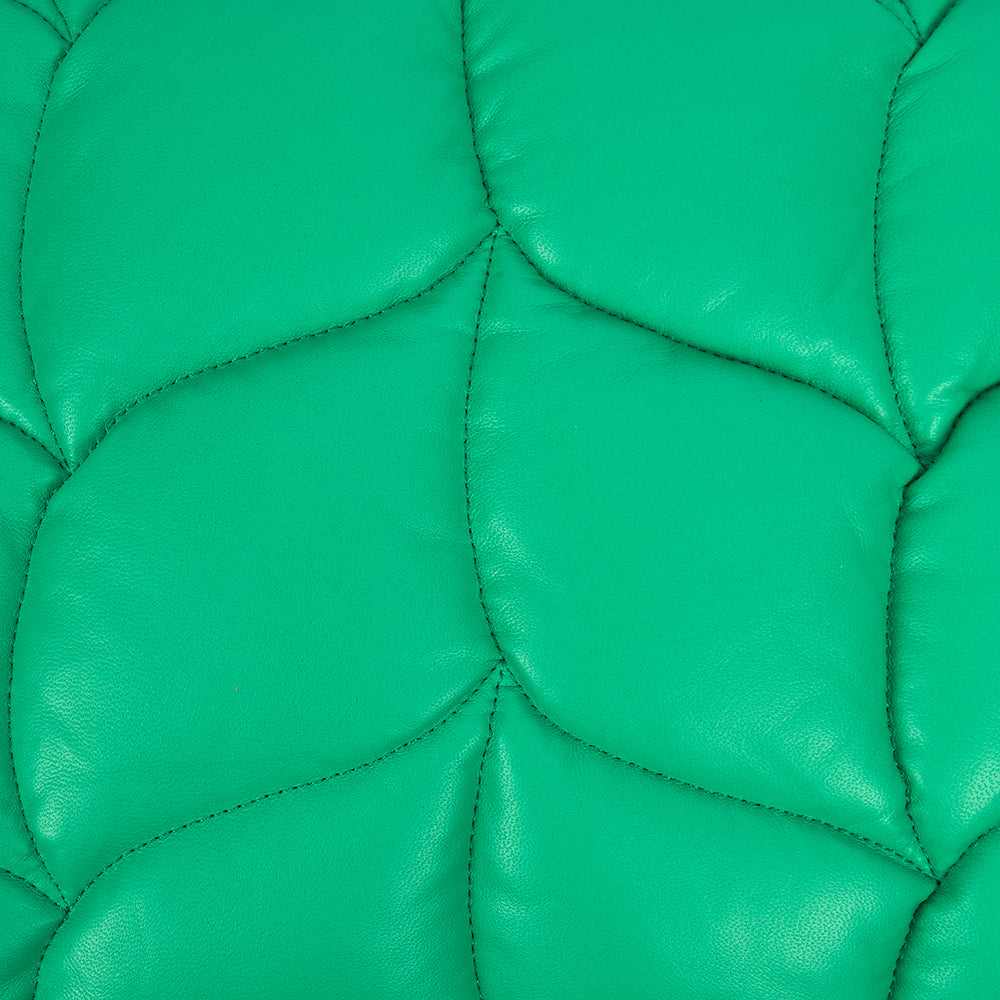 Mulberry Shoulder Bag Big Softie in Green, Calfskin Leather — Lifestyle View