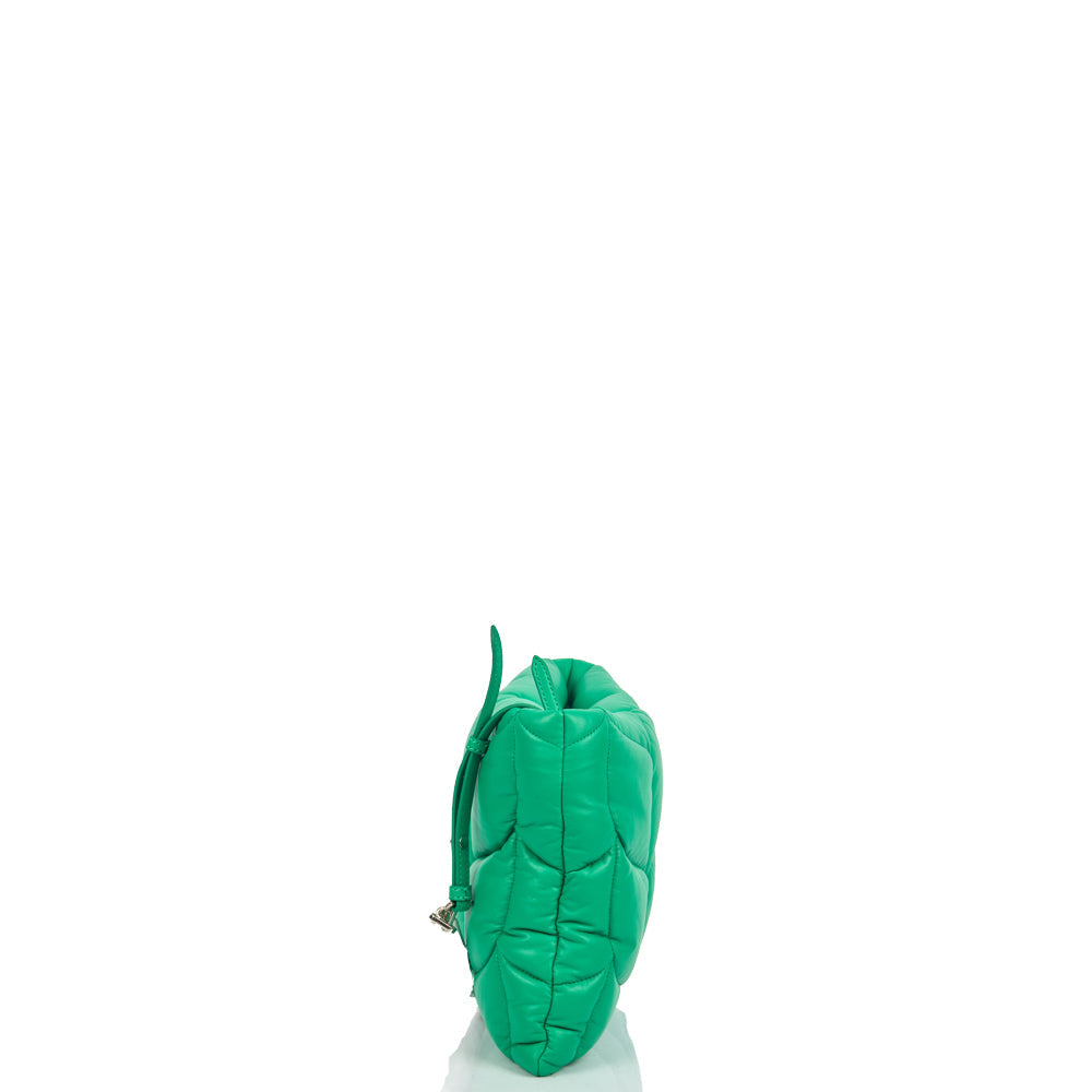 Mulberry Shoulder Bag Big Softie in Green, Calfskin Leather — Back View