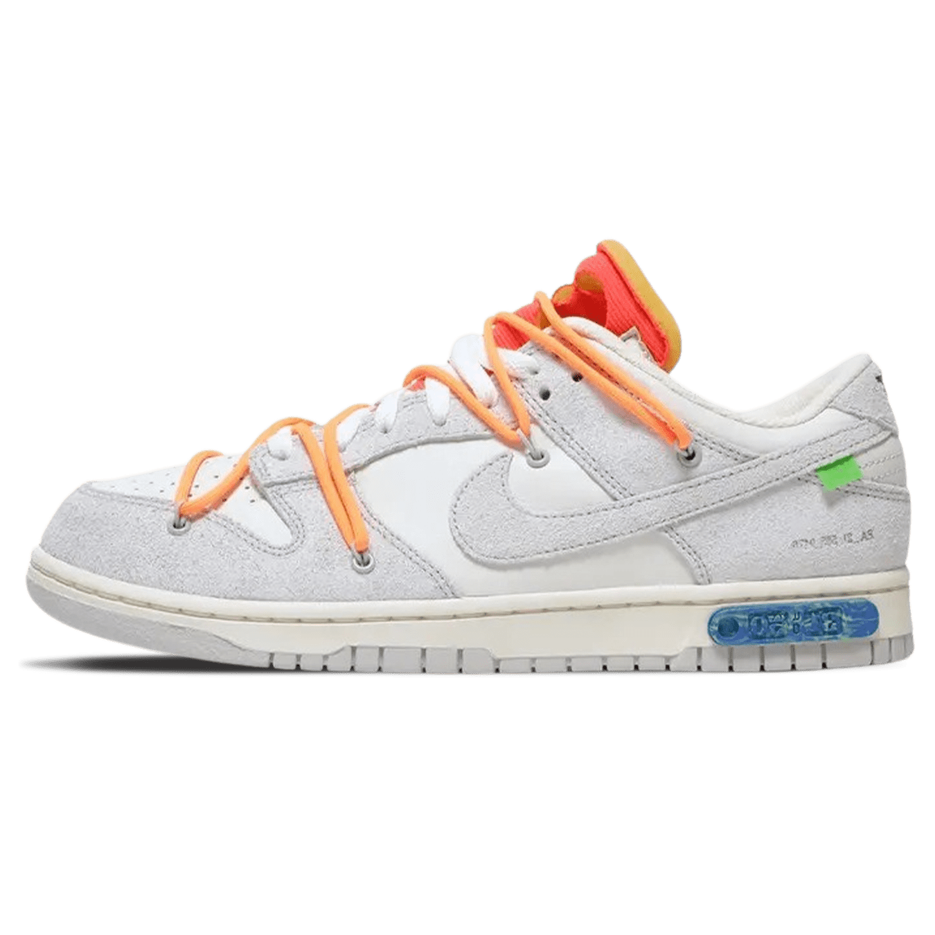 Off-White x Nike Dunk Low 'Lot 31 of 50' — UK 3 | EU 35.5 | US 3.5 — Front View