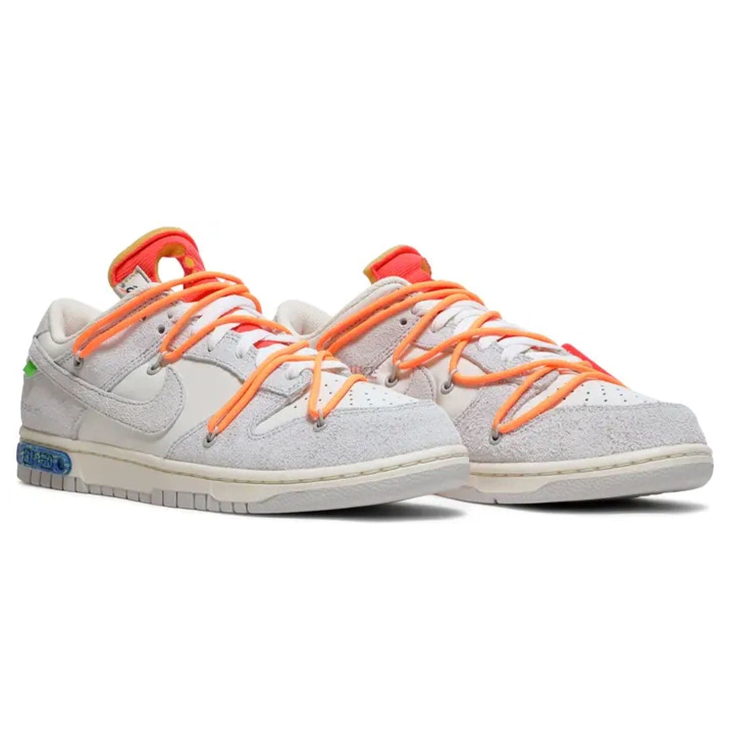 Off-White x Nike Dunk Low 'Lot 31 of 50' — UK 3 | EU 35.5 | US 3.5 — Back View