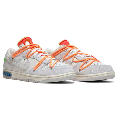 Off-White x Nike Dunk Low 'Lot 31 of 50' — UK 3 | EU 35.5 | US 3.5 — Back View