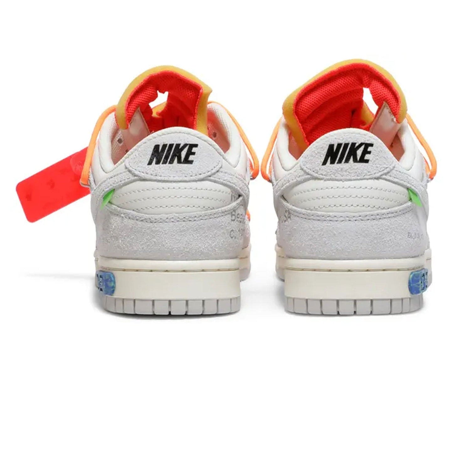 Off-White x Nike Dunk Low 'Lot 31 of 50' — UK 3 | EU 35.5 | US 3.5 — Top View