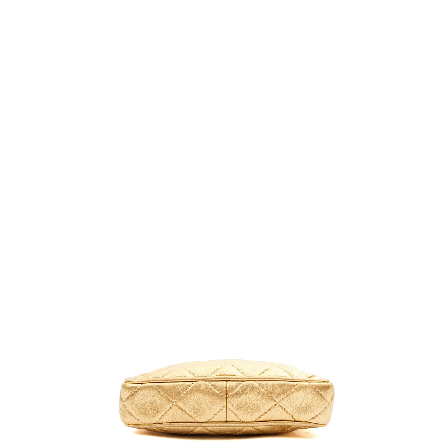 Chanel Cross Body Belt Bag in Metallic, Calfskin Leather — Alternate View 14