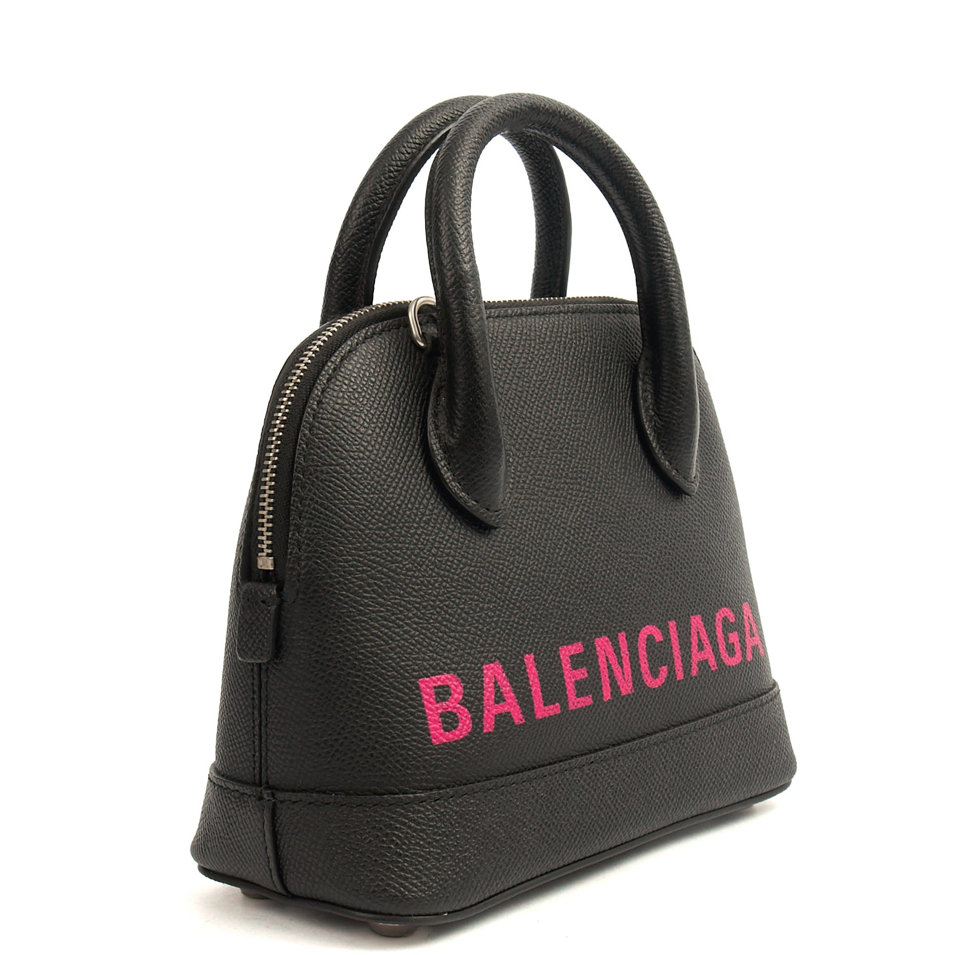 Balenciaga Top Handle Ville Top Handle XXS in Black, Leather — Alternate View 10