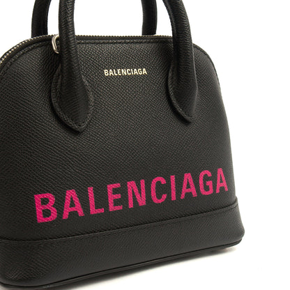 Balenciaga Top Handle Ville Top Handle XXS in Black, Leather — Alternate View 7