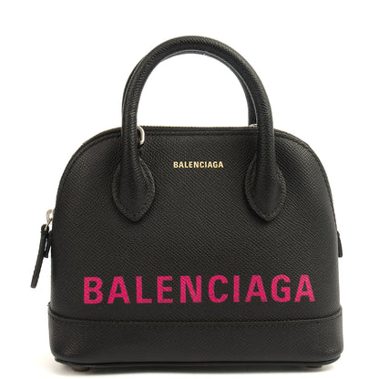 Balenciaga Top Handle Ville Top Handle XXS in Black, Leather — Alternate View 8