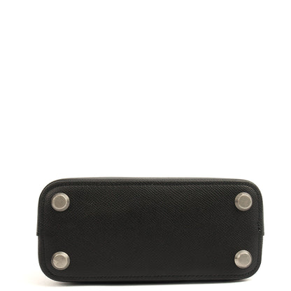 Balenciaga Top Handle Ville Top Handle XXS in Black, Leather — Detail View