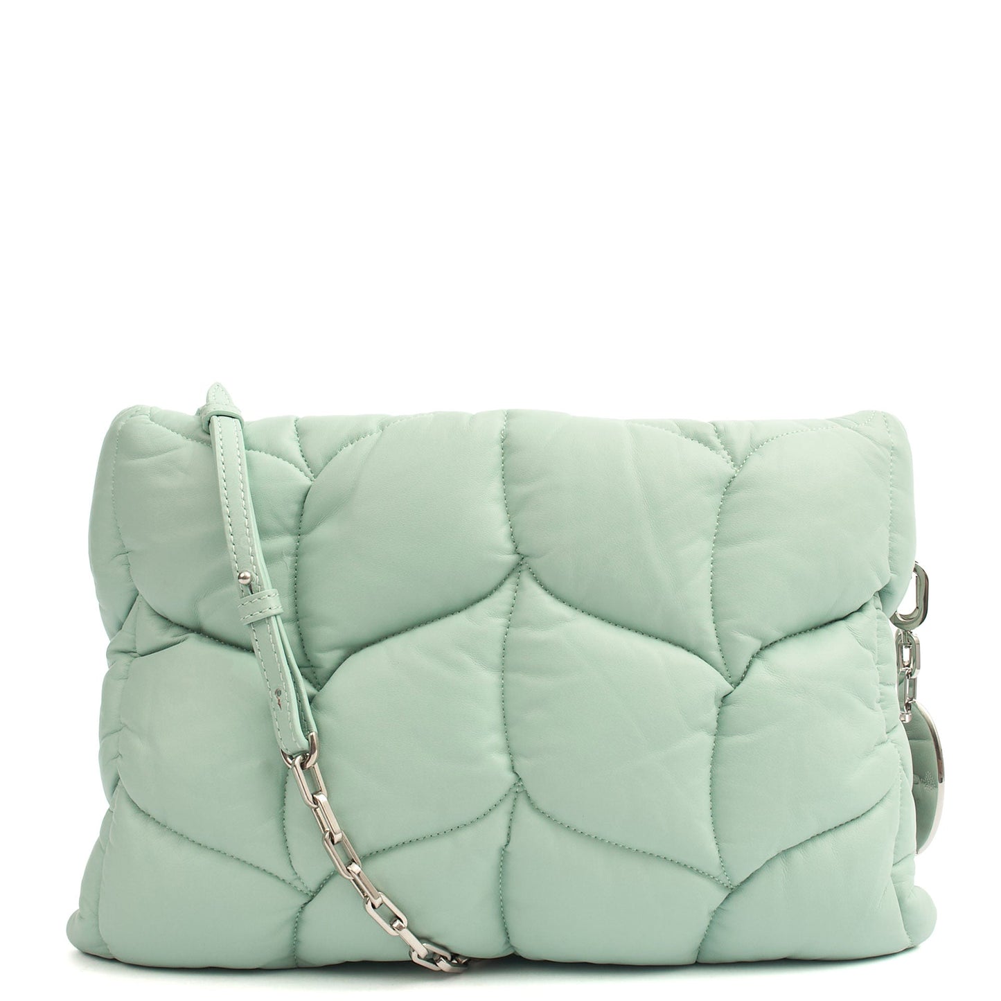 Mulberry Shoulder Bag Little Softie in Poplin Blue, Calfskin Leather — Alternate View 9