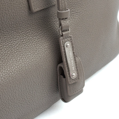 Saint Laurent Tote Sac de Jour in Grey, Calfskin Leather — Alternate View 9