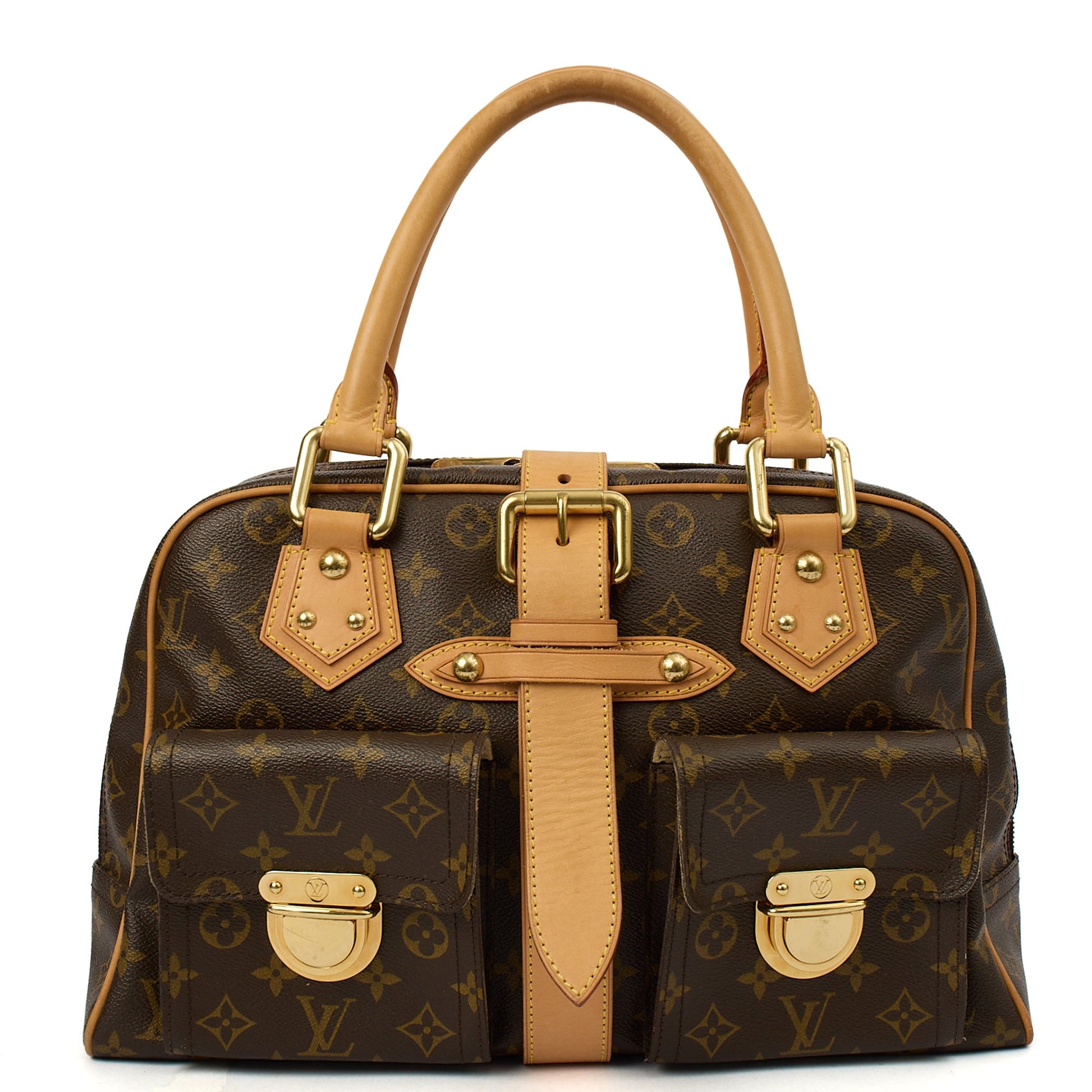 Louis Vuitton Top Handle Manhattan - GM in Monogram, Canvas — Front View