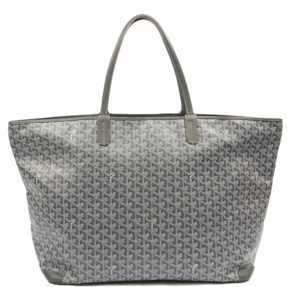 Goyard Tote Artois Tote MM in Grey, Leather — Front View