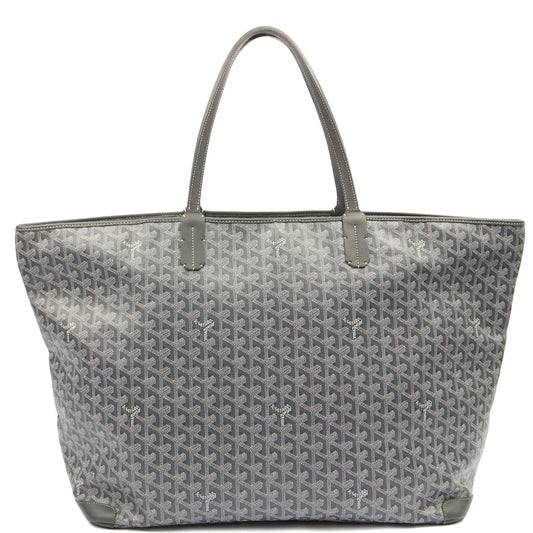 Goyard Tote Artois Tote MM in Grey, Leather — Front View
