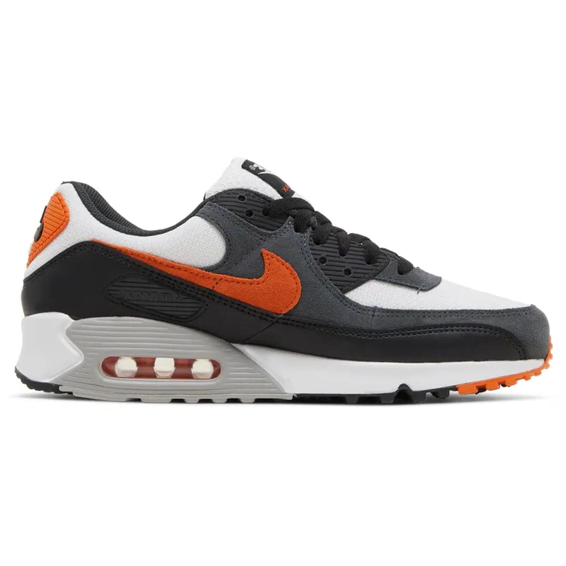Nike Air Max 90 'White Starfish Black' — UK 3 | EU 35.5 | US 3.5 — Side View