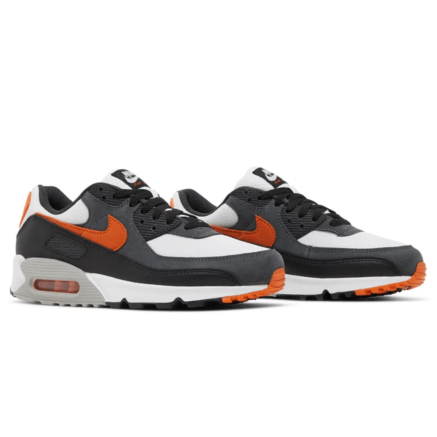 Nike Air Max 90 'White Starfish Black' — UK 3 | EU 35.5 | US 3.5 — Back View
