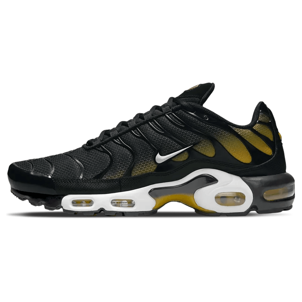 Nike Air Max Plus 'Black University Gold' — UK 3 | EU 35.5 | US 3.5 — Front View
