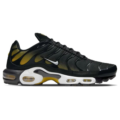 Nike Air Max Plus 'Black University Gold' — UK 3 | EU 35.5 | US 3.5 — Side View