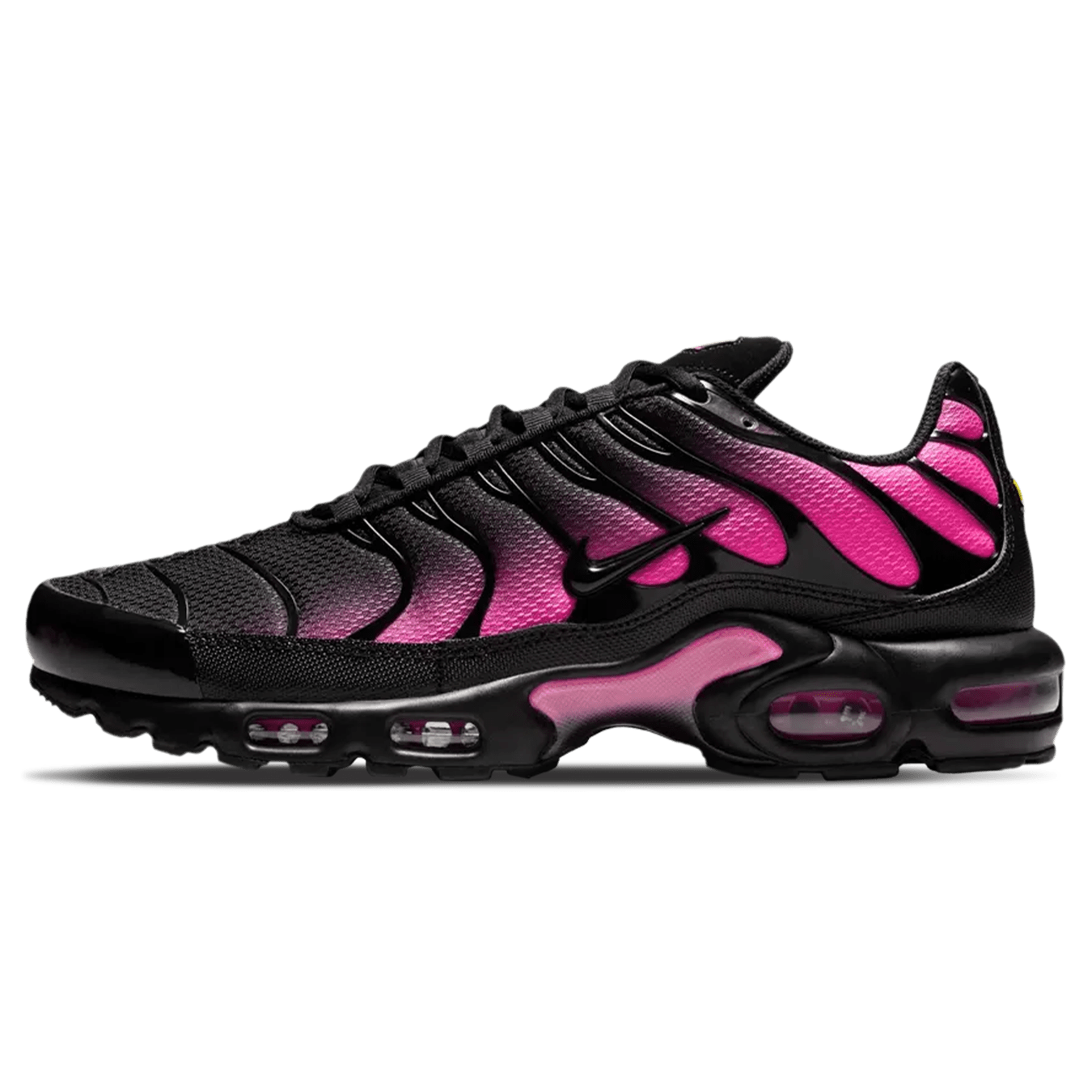 Nike Air Max Plus 'Black Laser Fuchsia' — UK 3 | EU 35.5 | US 3.5 — Front View