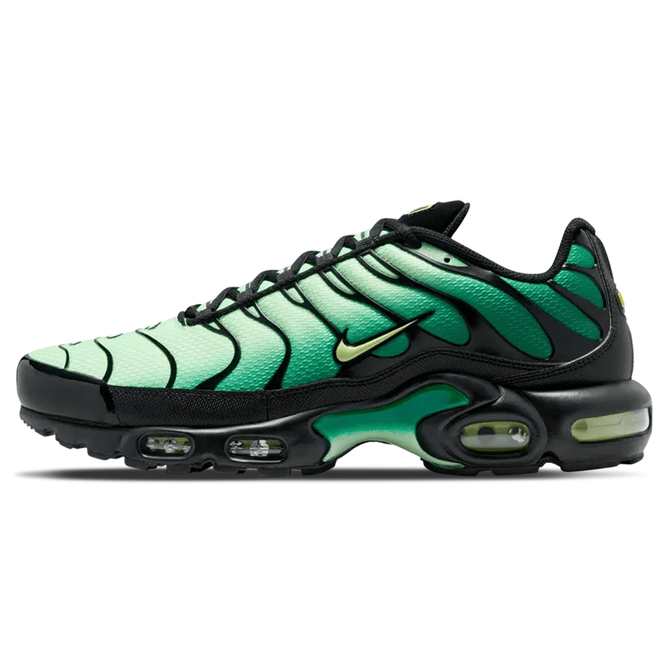Nike Air Max Plus 'Vapor Green Gradient' — UK 3 | EU 35.5 | US 3.5 — Front View