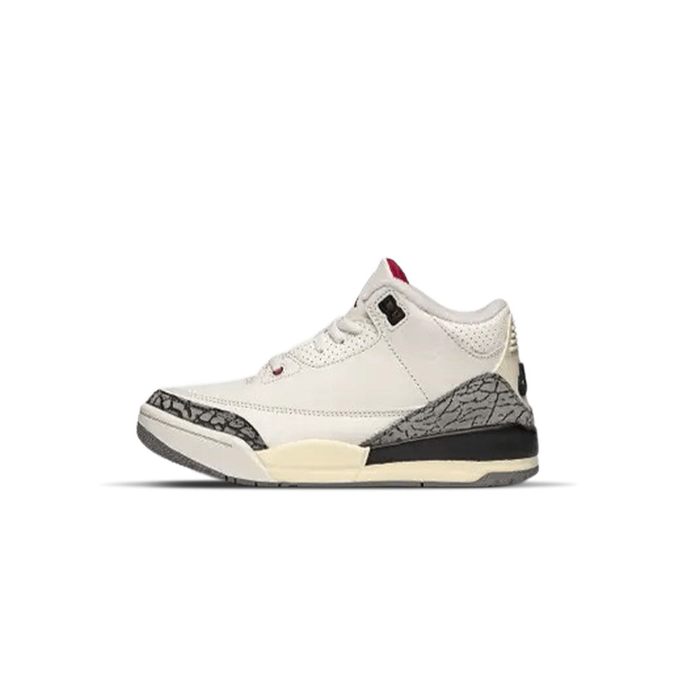 Air Jordan 3 Retro PS 'White Cement Reimagined' — UK 10C | EU 27.5 | US 10.5C — Front View