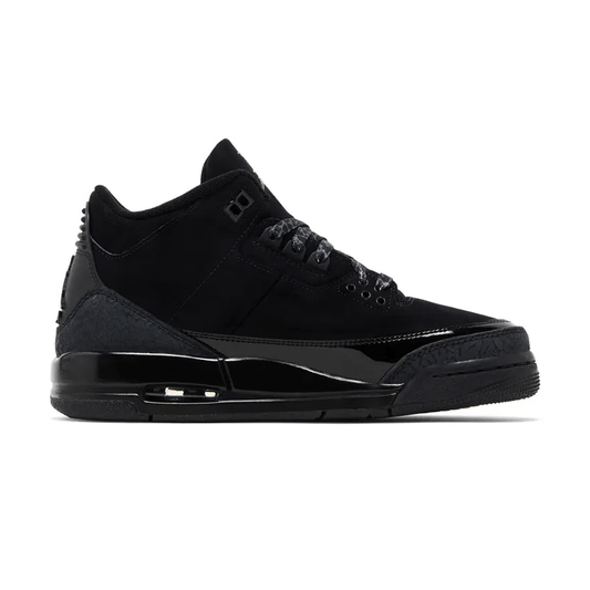 Air Jordan 3 Retro OG GS 'Black Cat' 2025 — UK 13.5 | EU 32 | US 1Y — Side View