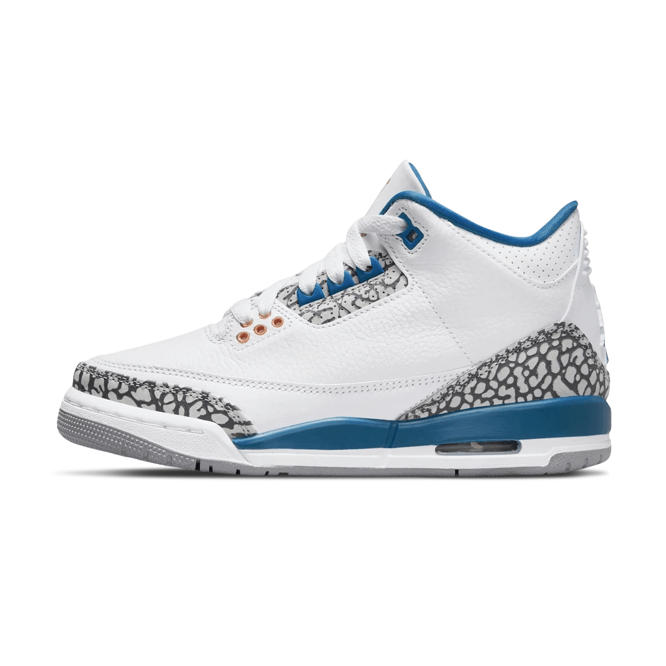 Air Jordan 3 Retro GS 'Washington Wizards' — UK 13.5 | EU 32 | US 1Y — Front View