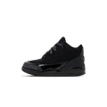 Air Jordan 3 Retro TD 'Black Cat' 2025 — UK 0C | EU 15 | US 0C — Front View