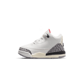 Air Jordan 3 Retro TD 'White Cement Reimagined' — UK 0C | EU 15 | US 0C — Front View