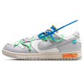 Off-White x Nike Dunk Low 'Lot 26 of 50' — UK 3 | EU 35.5 | US 3.5 — Front View